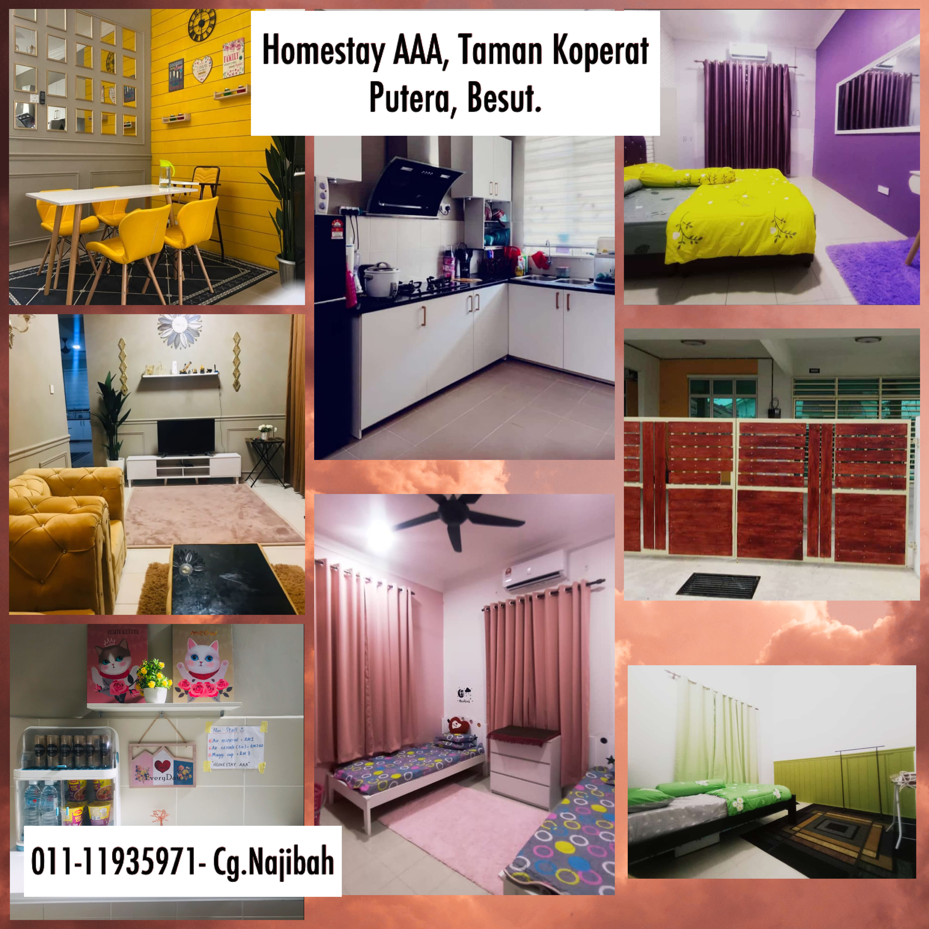 Homestay AAA, Bukit Keluang, Besut, Terengganu